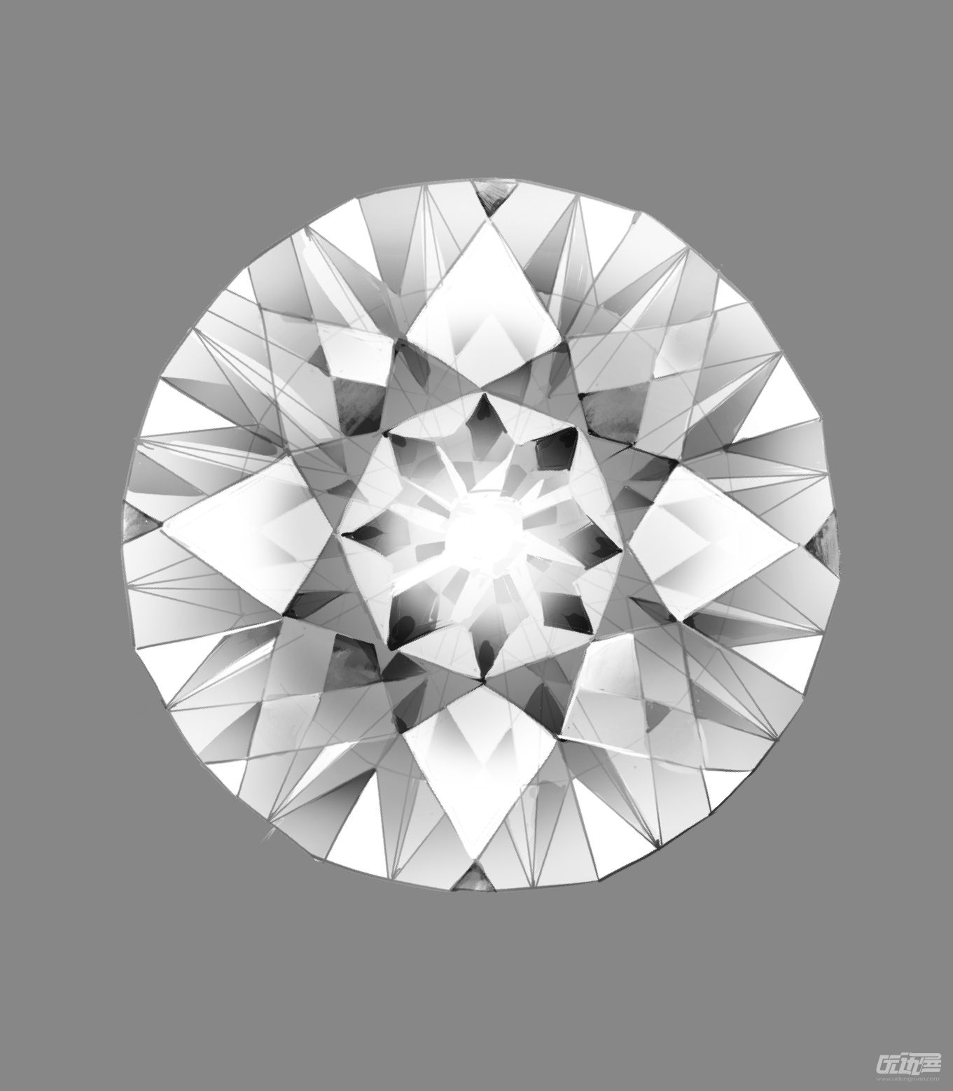 钻石设计图__卡通设计_广告设计_设计图库_昵图网nipic.com