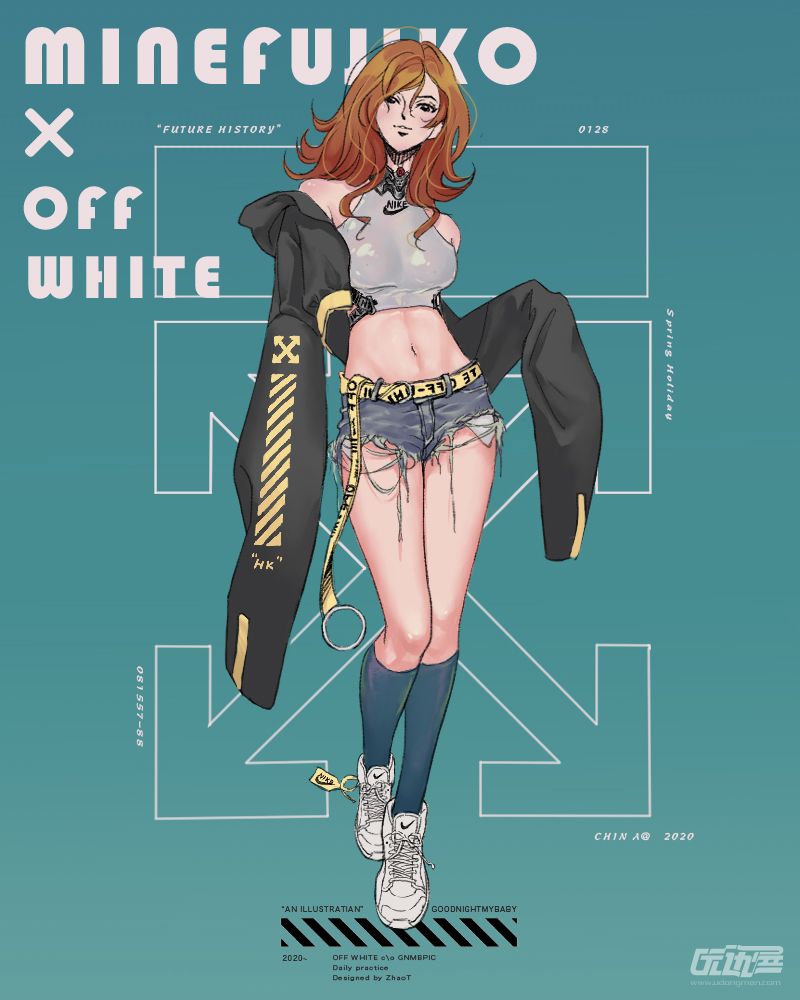 峰不二子70offwhite