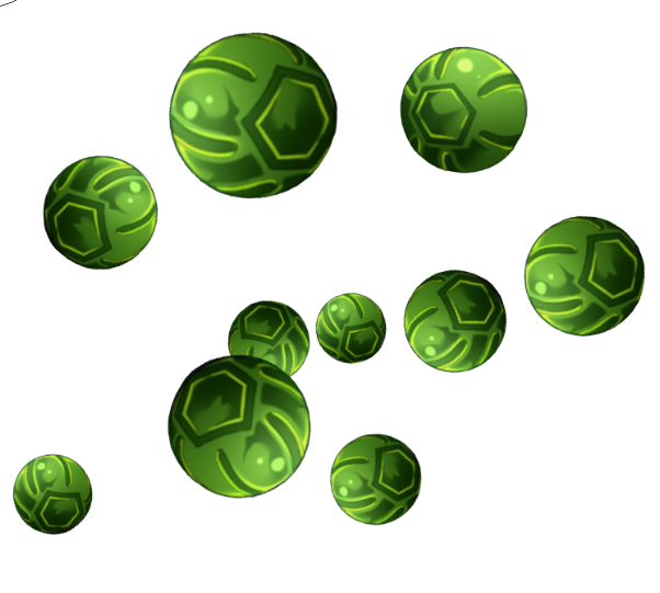 绿色铁球