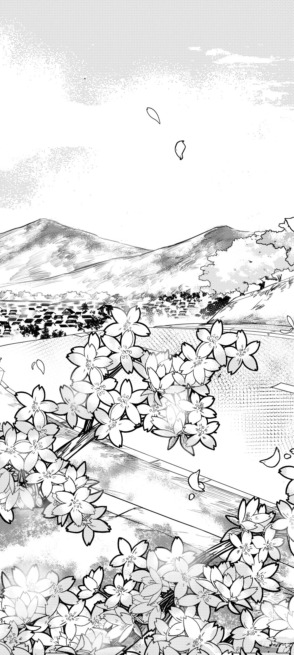 樱花笔刷 黑白漫画 - 优动漫 动漫创作支援平台