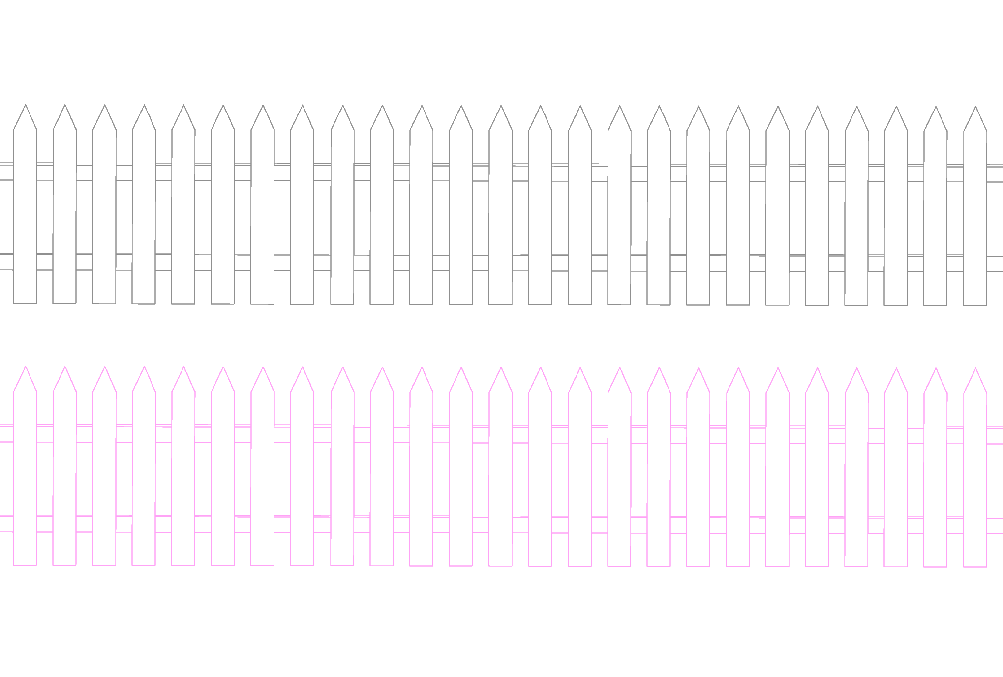 栅栏线稿 - 优动漫-动漫创作支援平台 | 优动漫paint绘画软件