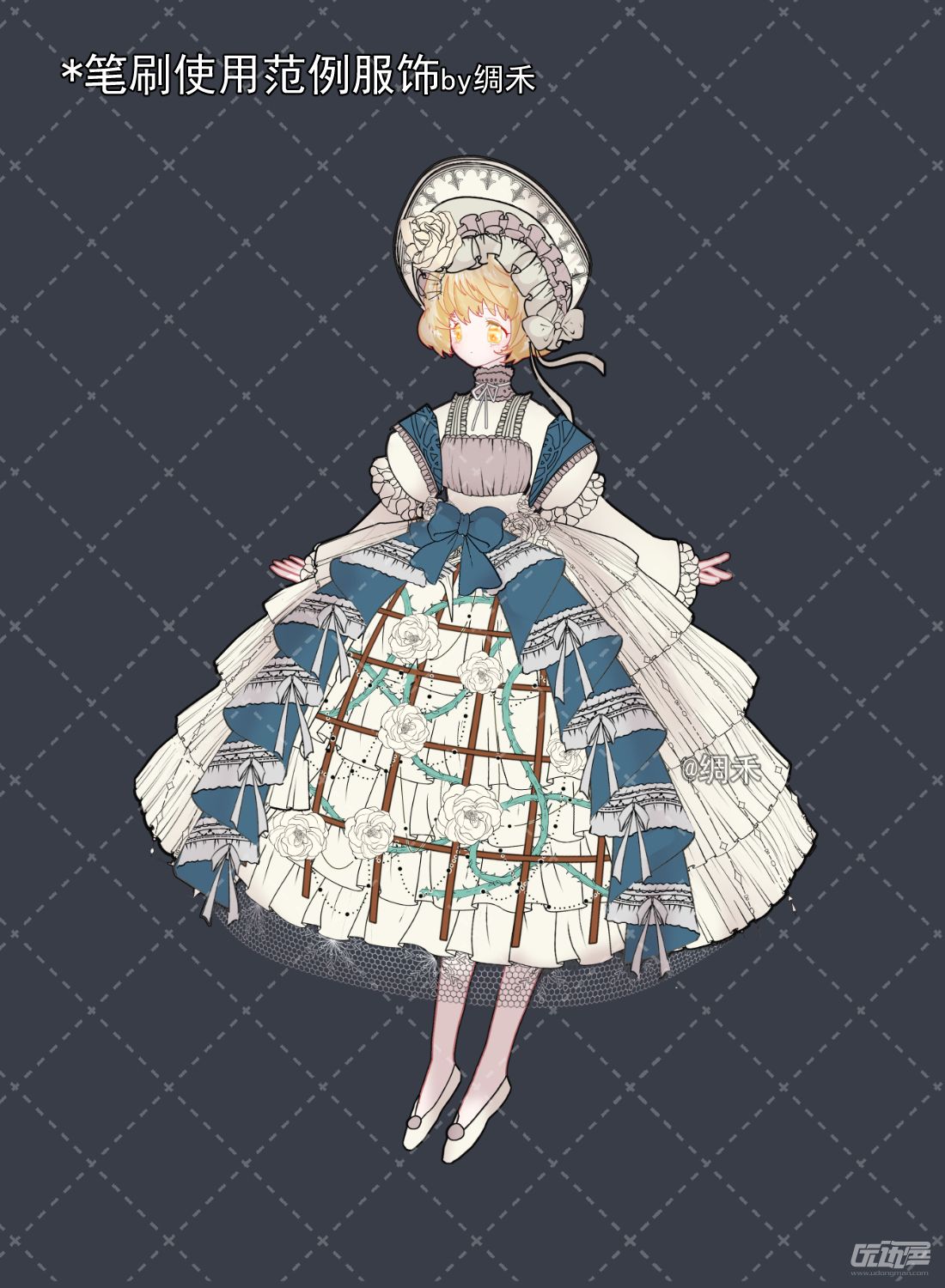 服饰褶皱蕾丝 6 - 优动漫-动漫创作支援平台 | 优动漫paint绘画软件