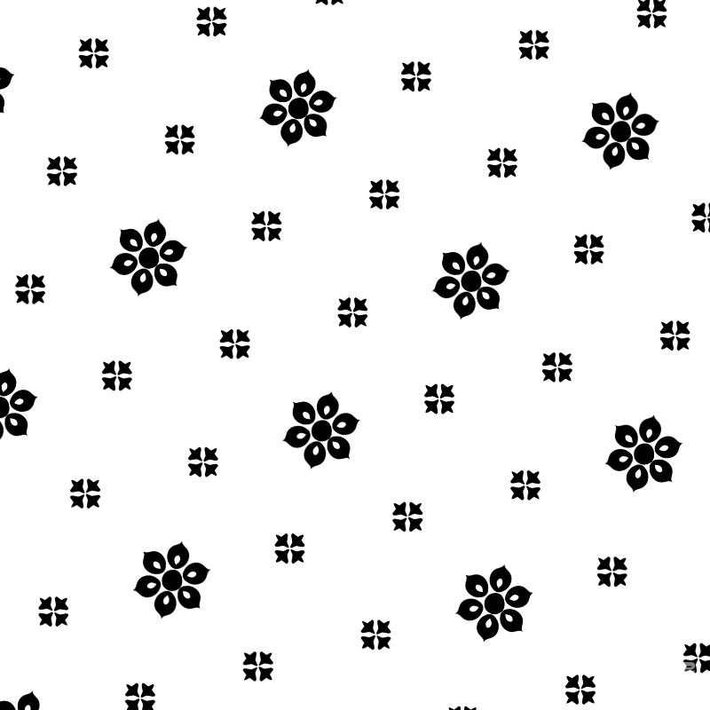 唐代小簇花纹样