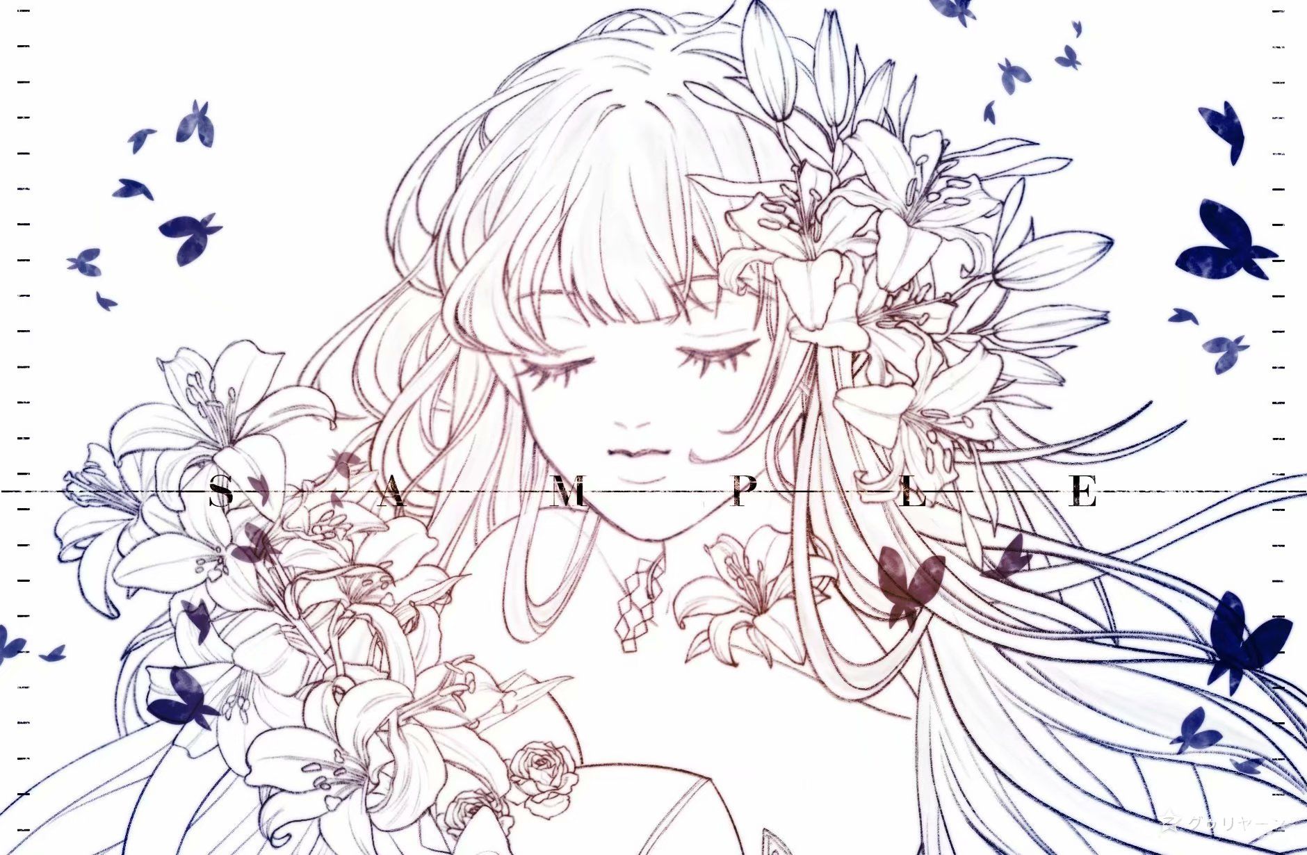 glr-百合2-3-线稿-合集 - 优动漫 动漫创作支援平台