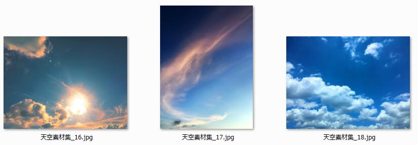 天空画像素材集6 优动漫动漫创作支援平台