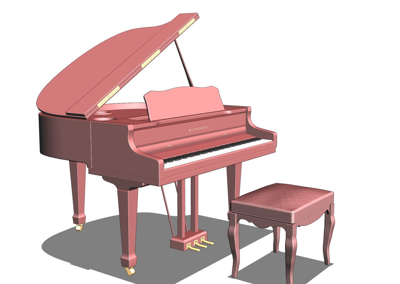 钢琴 - 优动漫-动漫创作支援平台 | 优动漫PAINT绘画软件