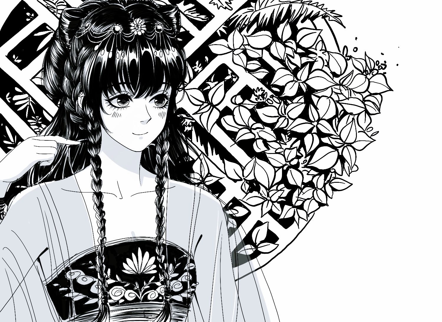 古风女孩 - 优动漫 动漫创作支援平台