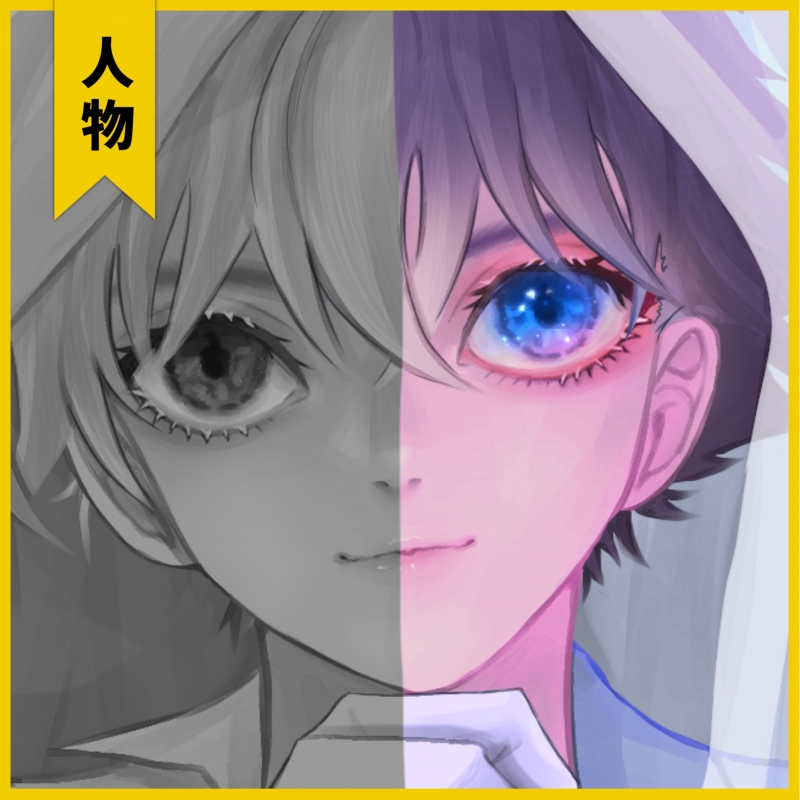 用grisaille技法画人物by 安本丹 优动漫动漫创作支援平台