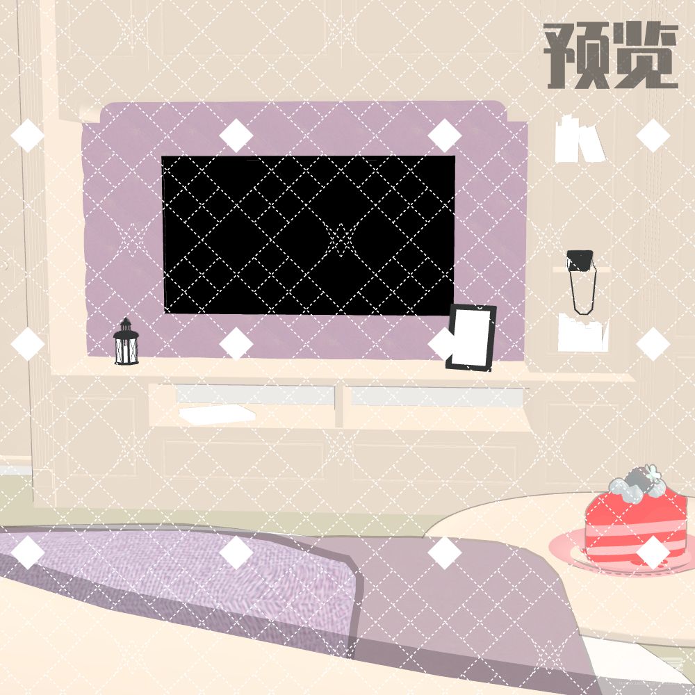 房间 卧室 少女卧室 - 优动漫-动漫创作支援平台 | 优动漫PAINT绘画软件