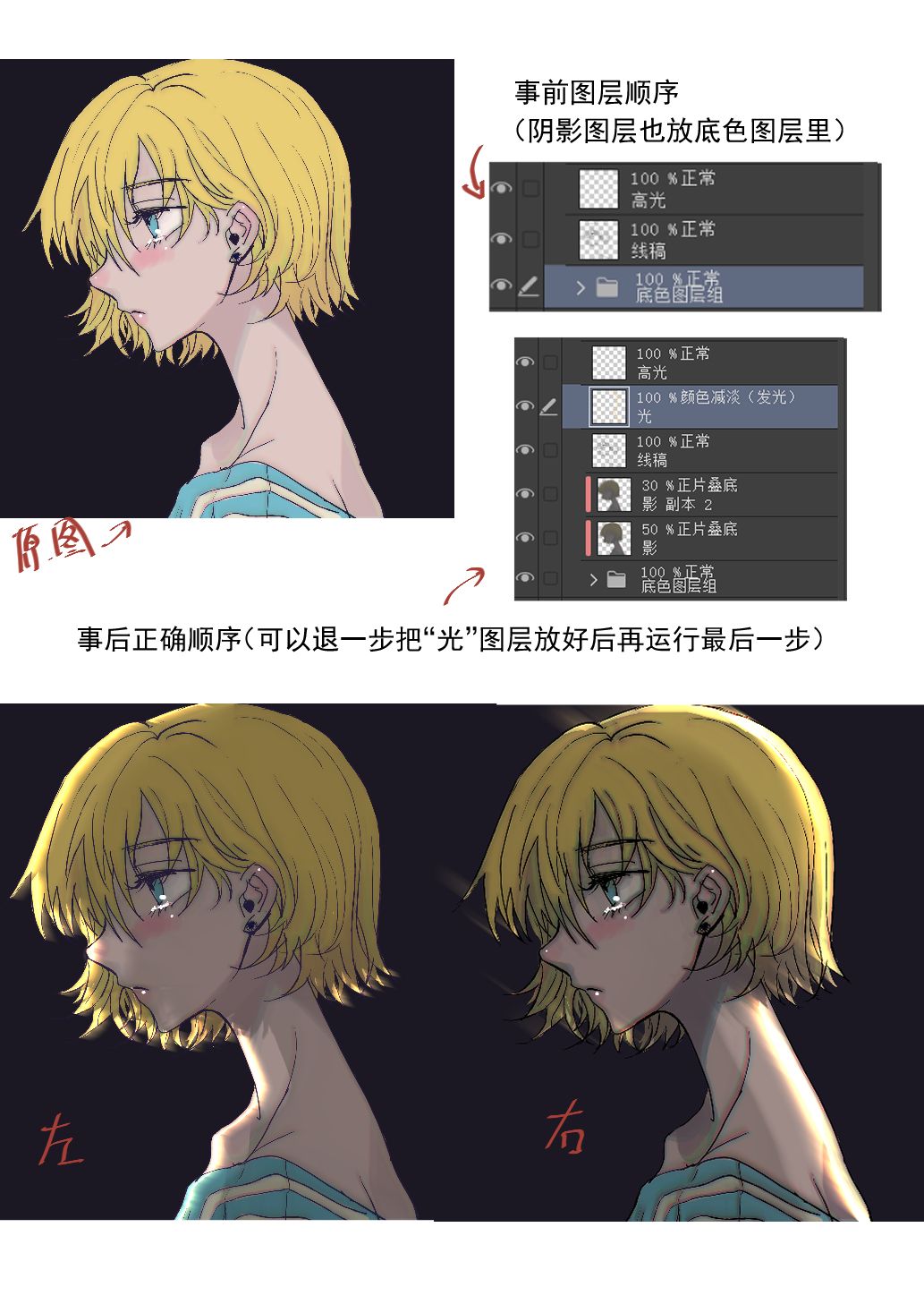 一键逆光 - 优动漫-动漫创作支援平台 | 优动漫paint绘画软件