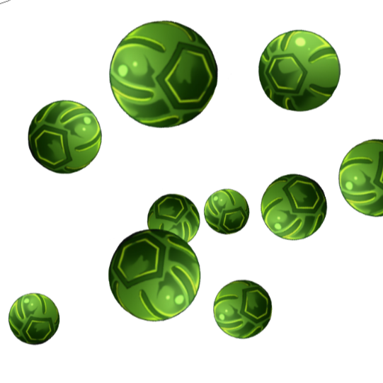 绿色铁球