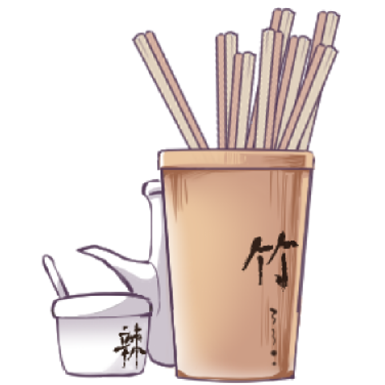 筷子创意设计绘画图片