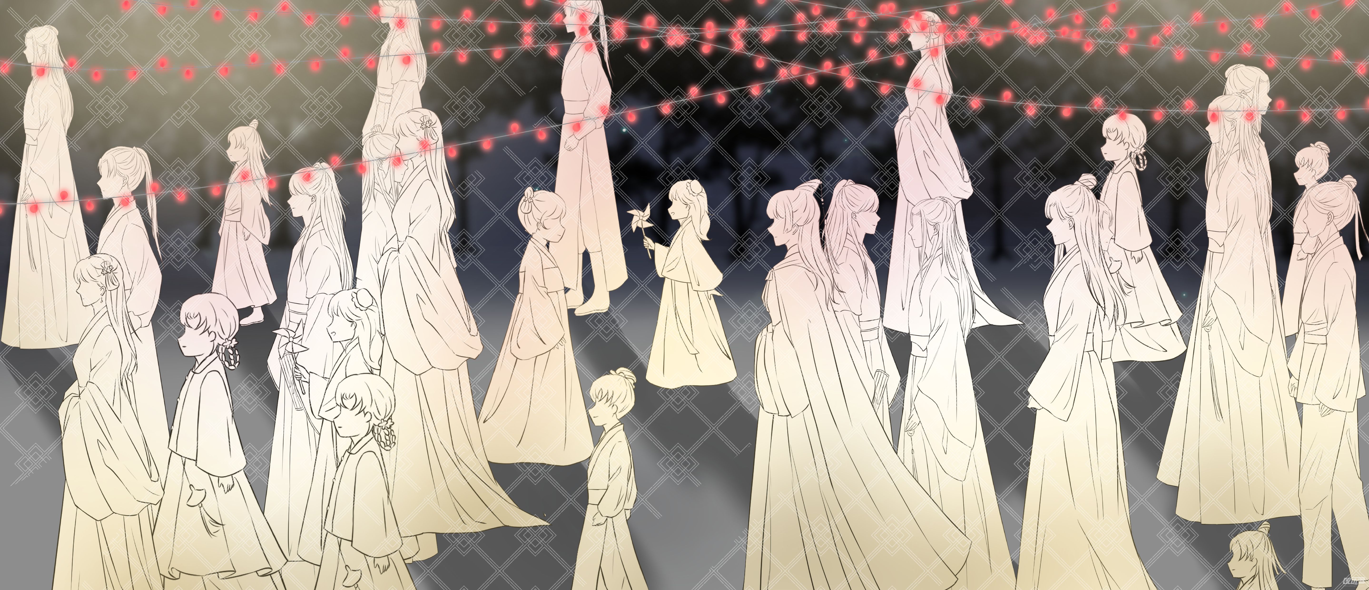 古代路人(线稿) - 优动漫 动漫创作支援平台