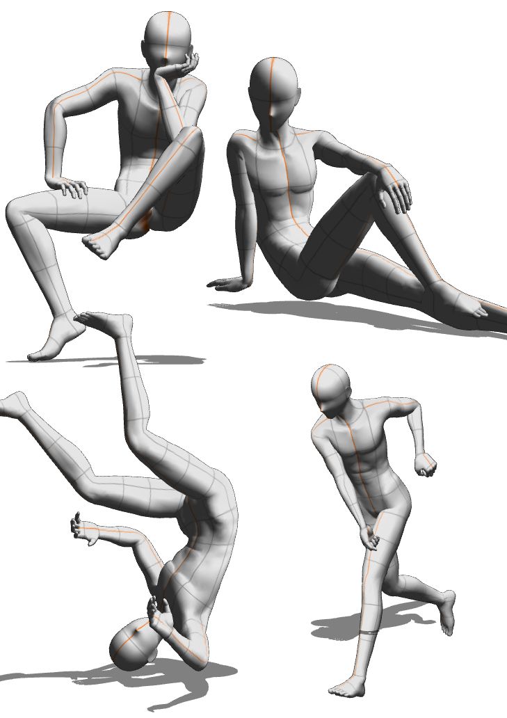 至今为止的3d素材合集2 by: ぴょんた