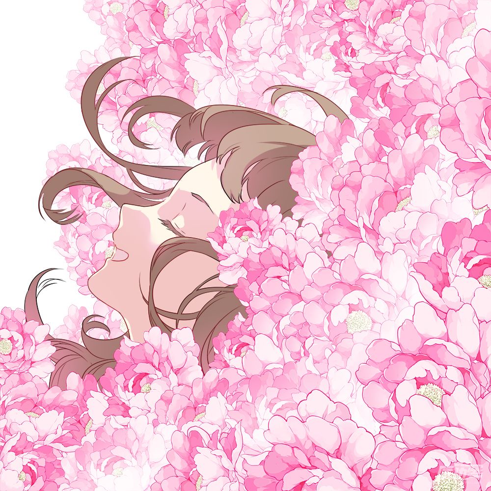 牡丹花朵(附送线稿) - 优动漫 动漫创作支援平台