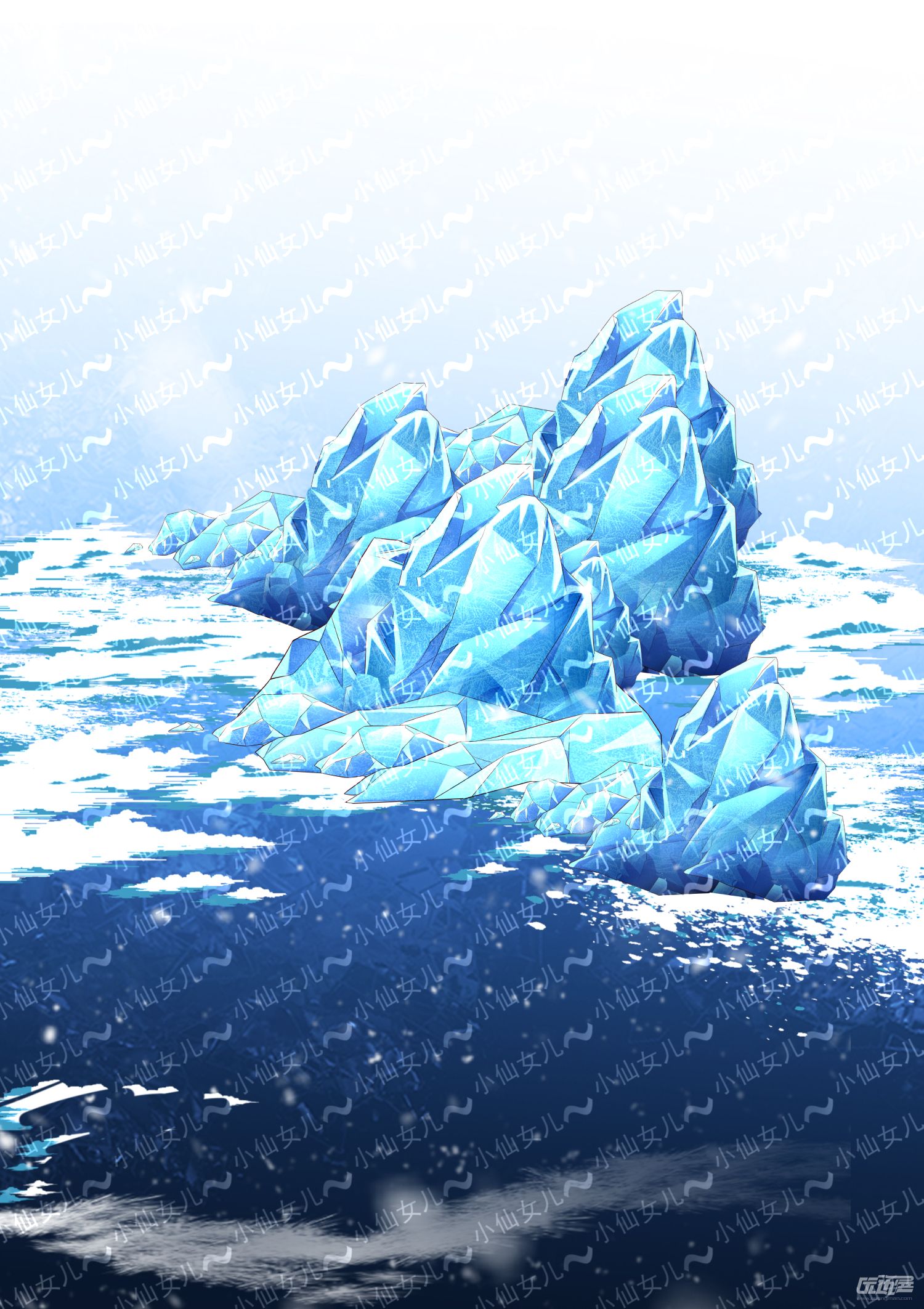 冰川融化那天|插画|商业插画|浩子子 - 原创作品 - 站酷 (ZCOOL)