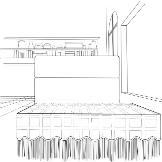 上一个练习:一点透视 画床 下一个练习:一点透视法 分类:透视法 一点
